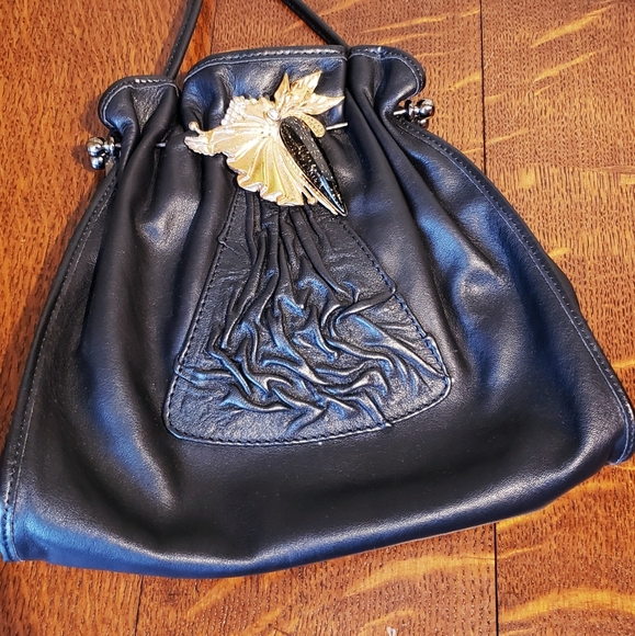 Italian Artisan Leather Crossbody Purse - Picture 1 of 9